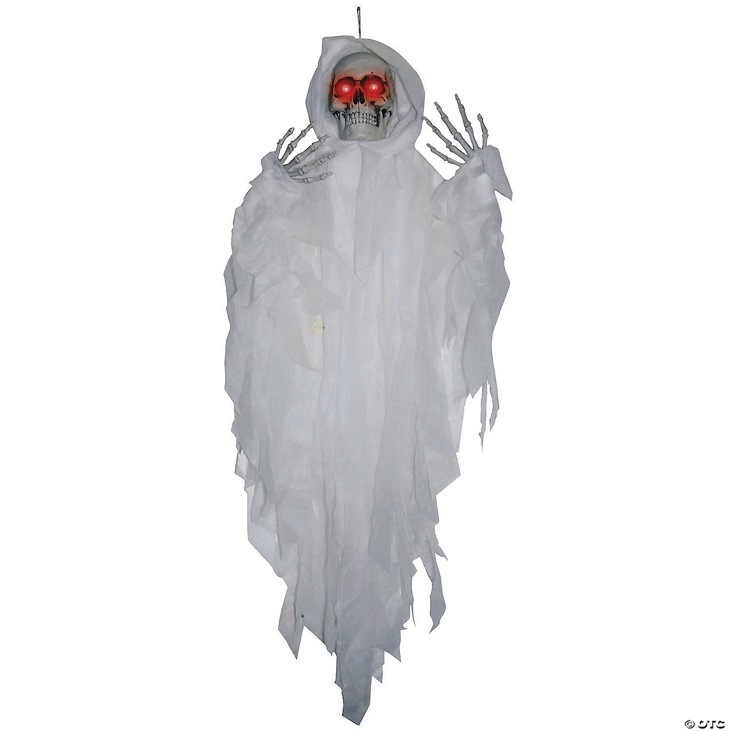 Hanging Light-Up White Reaper Halloween Decoration 1 Hanging Light-Up White Reaper Halloween Decoration
