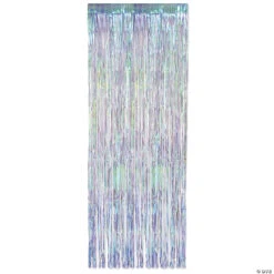 Iridescent Fringe Curtain