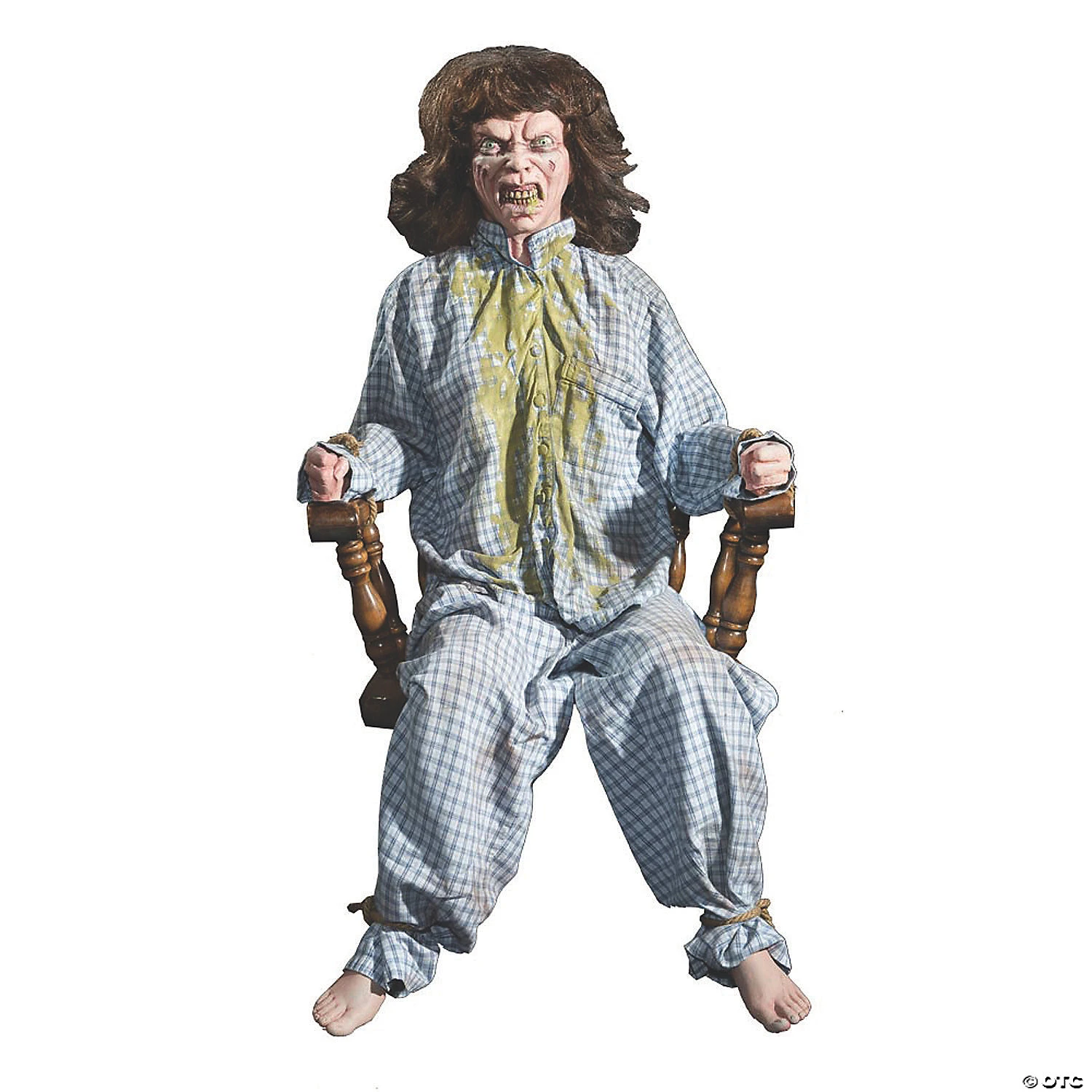 Life-Size Animated Twisting Possessed Girl 1 Life-Size Animated Twisting Possessed Girl