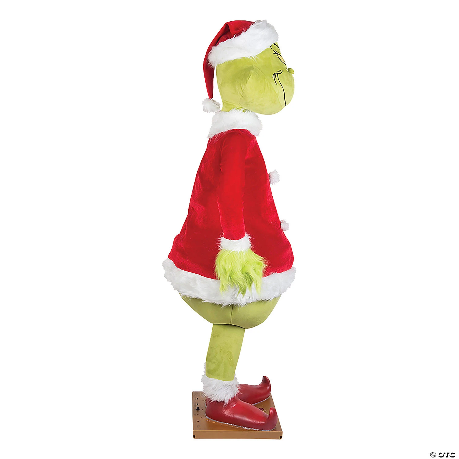 Life-Sized Animated Grinch Christmas Décor 68-inch 2 Life-Sized Animated Grinch Christmas Décor 68-inch - Image 2