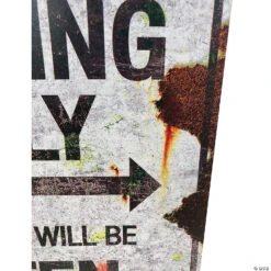 Metal Zombie Parking Sign 5 Metal Zombie Parking Sign -Spooky Fun Sales Store metal zombie parking signss89846 a02