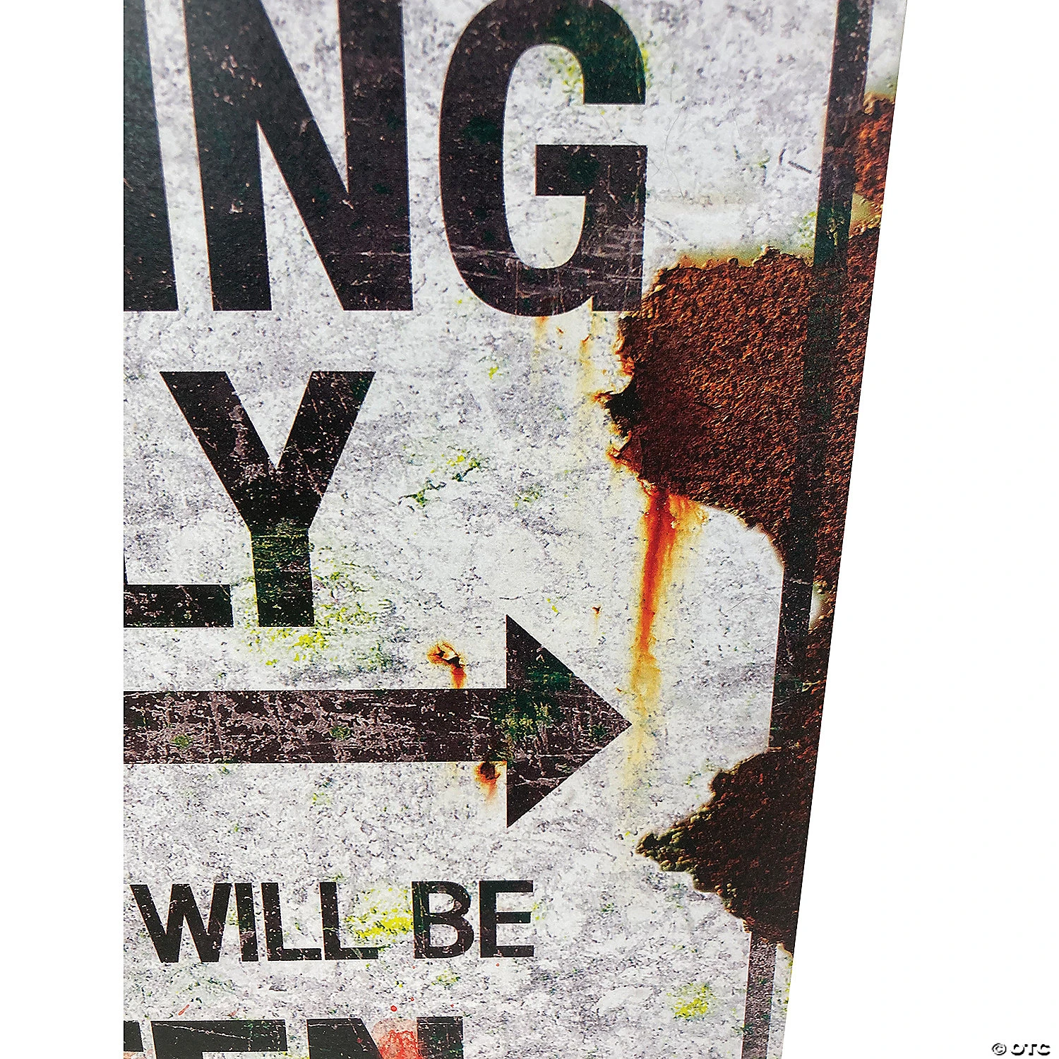 Metal Zombie Parking Sign 3 Metal Zombie Parking Sign - Image 3