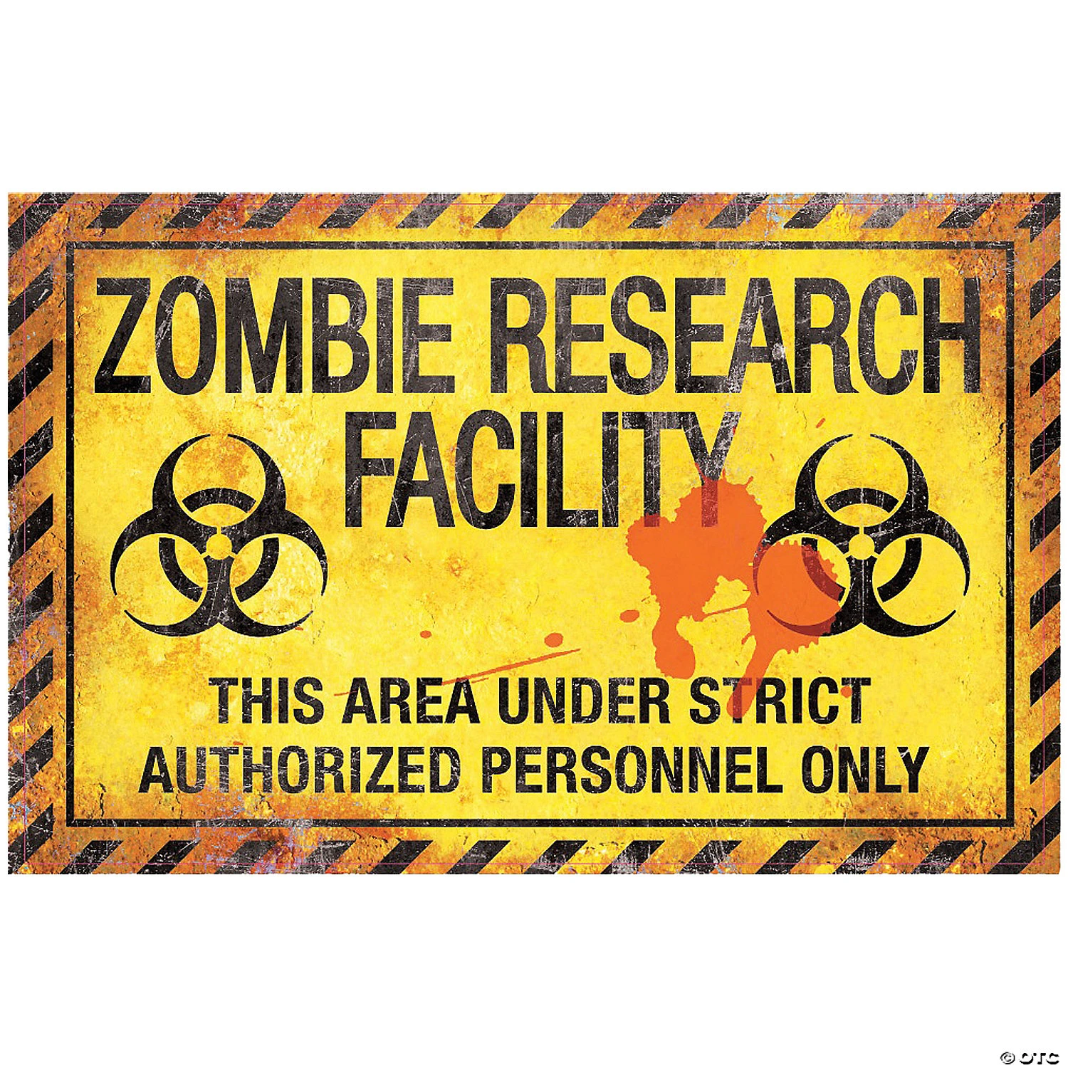 Metal Zombie Sign 1 Metal Zombie Sign