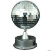 Mirror Ball With Led Base