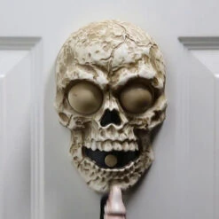 Light-Up Skull Doorbell Decoration 9 Light-Up Skull Doorbell Decoration -Spooky Fun Sales Store mp13 t01