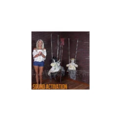 Ghostly Go Rounds Animated Prop -Spooky Fun Sales Store mr124448 t01