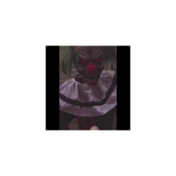 Animated Crouching Red Clown Prop -Spooky Fun Sales Store mr124650 t01