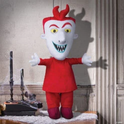 Nightmare Before Christmas Lock Plush Halloween Door Greeter Halloween Decoration -Spooky Fun Sales Store nightmare before christmas lock plush halloween door greeter halloween decorationss225002g a01