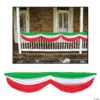Red White Green Fabric Bunting