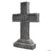 "Rest In Peace" Cross Tombstone