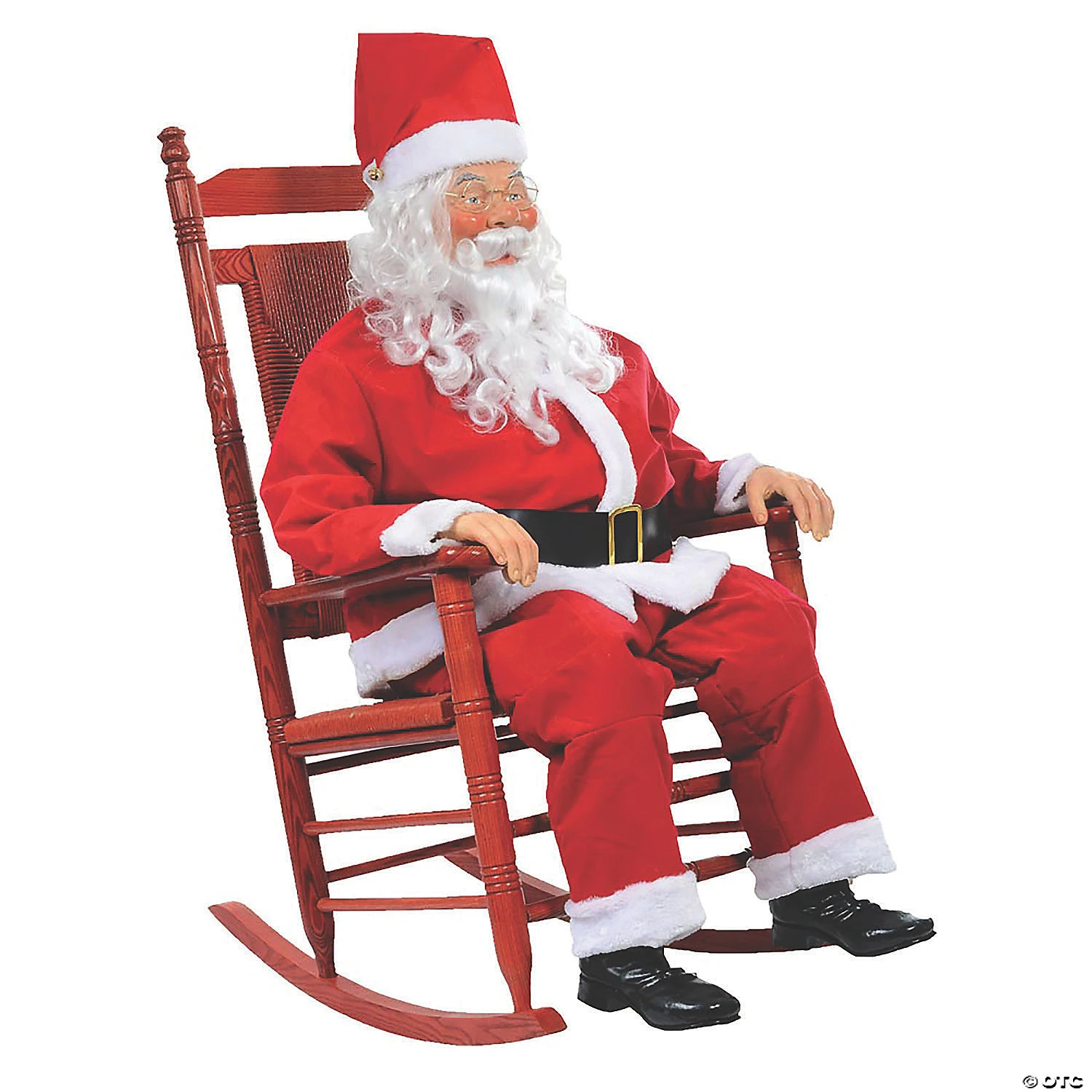 Rocking Santa Claus Outdoor Decoration 1 Rocking Santa Claus Outdoor Decoration