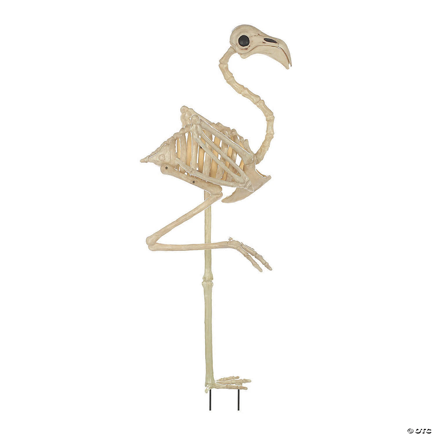 Skeleton Flamingo Halloween Decoration 1 Skeleton Flamingo Halloween Decoration