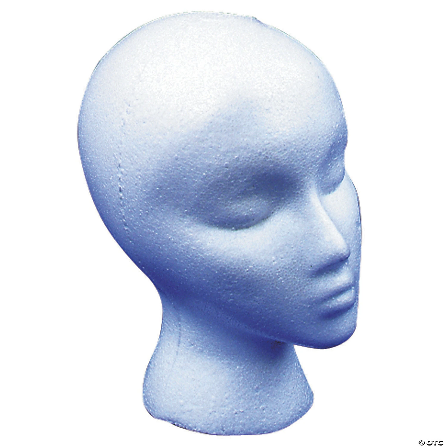 Styrofoam Head Forms Box Of 12 1 Styrofoam Head Forms Box Of 12