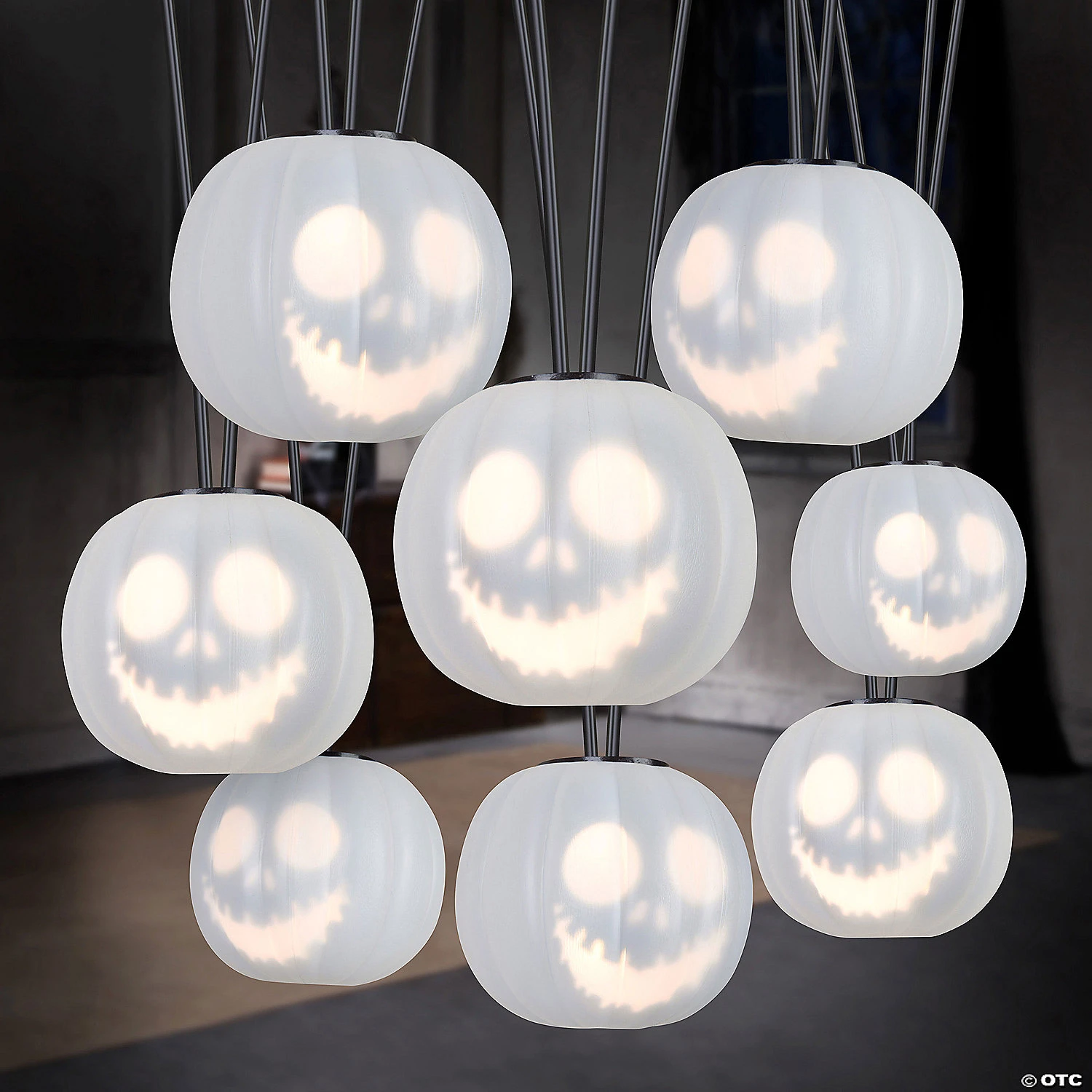98" Jack Skellington EmoteGlow White Light String Musical W/Vocals Halloween Decoration 2 98" Jack Skellington EmoteGlow White Light String Musical W/Vocals Halloween Decoration - Image 2
