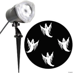 Whirling Ghosts Lightshow Projector Halloween Decoration