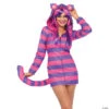 Women's Cozy Cheshire Cat Cozy Costume