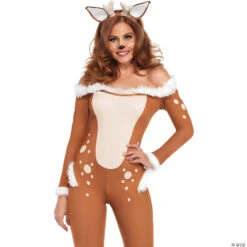 Women's Darling Deer Costume -Spooky Fun Sales Store womens darling deer costumeua86725lg a02
