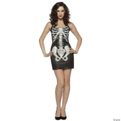Women's Skeleton Bones Costume