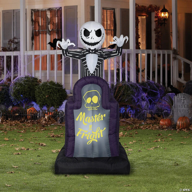 Spooky Fun Sales Store -Spooky Fun Sales Store 42 blow up inflatable nightmare before christmas master of fright jack skellington halloween outdoor yard decorationss221152g a01 768x768 1